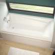 Exhibit 7236 IF Acrylic Alcove Left-Hand Drain Bathtub in White