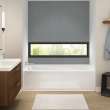 Exhibit 7242 IFS AFR Acrylic Alcove Right-Hand Drain Aeroeffect Bathtub in White