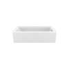 Rubix Access 6030 Acrylic Alcove Right-Hand Drain Bathtub in White
