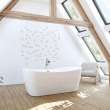 Villi 65 x 32 Acrylic Freestanding Center Drain Bathtub in White with White Skirt