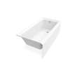 Bosca 6030 IFS Acrylic Alcove Right-Hand Drain Bathtub in White