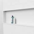 NexTile 6030 Direct-to-Stud Four-Piece Alcove Tub Wall Kit in White