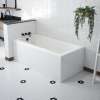 Mackenzie Corner 6030 AFR AcrylX Corner Right-Hand Drain Bathtub in White