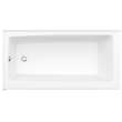 Mackenzie Corner 6030 AFR AcrylX Corner Right-Hand Drain Bathtub in White