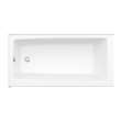 Nomad Corner 6030 AFR AcrylX Corner Right-Hand Drain Bathtub in White