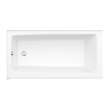 Nomad Corner 6032 AcrylX Corner Right-Hand Drain Bathtub in White