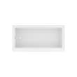 Bosca Access 6030 Acrylic Alcove Left-Hand Drain Bathtub in White