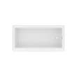 Bosca Access 6030 Acrylic Alcove Right-Hand Drain Bathtub in White