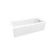 Bosca Access 6030 Acrylic Alcove Right-Hand Drain Bathtub in White