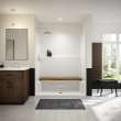 Icon SH6036X AFR AcrylX(TM) Alcove Center Drain One-Piece Shower in White