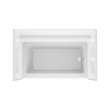 Icon TS6036X AFR Acrylx Alcove Right Hand Drain One-Piece Tub Shower in White