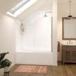 Versaline 60 in. Alcove Wall Kit - Subway in White