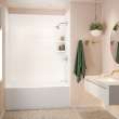 Versaline 60 in. Alcove Wall Kit - Vertical in White