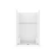 Icon SH4834 AcrylX(TM) Alcove Center Drain One-piece Shower in White