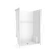 Icon SH4834 AcrylX(TM) Alcove Center Drain One-piece Shower in White