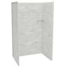 Utile 4832 Composite Direct-to-Stud Three-Piece Alcove Shower Wall Kit in Organik Permafrost