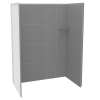 Utile 6032 Composite Direct-to-Stud Three-Piece Alcove Shower Wall Kit in Erosion Pebble Grey