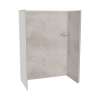 Utile 6032 Composite Direct-to-Stud Three-Piece Alcove Shower Wall Kit in Antico Linen