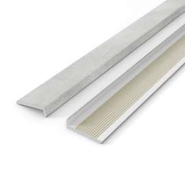 Manhattan Edge Trim 94 in. in Concrete Grey