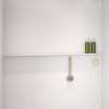 Manhattan 57 in. Long Shelf in Matte White