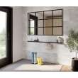 Manhattan 57 in. Long Shelf in Matte Black