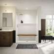 Icon SH6034X AFR AcrylX(TM) Alcove Center Drain One-Piece Shower in White