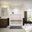 Icon SH6034X AFR AcrylX(TM) Alcove Center Drain One-Piece Shower in White