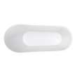 Sinfoni 67 x 29 Acrylic Freestanding End Drain Bathtub in White with White Skirt