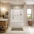 Interflo 6030 Direct-to-stud 4-piece Alcove Tub Wall Kit in White