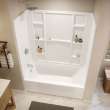 Interflo 6030 Direct-to-stud 4-piece Alcove Tub Wall Kit in White