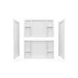 Interflo 6030 Direct-to-stud 4-piece Alcove Tub Wall Kit in White