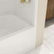 Allia TSR-6032 Acrylic Alcove Left-Hand Drain Three-Piece Tub Shower in White