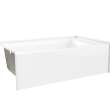 SMIN 6036 IFS AFR AcrylX(TM) Alcove Left-Hand Drain Bathtub in White