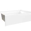 SMIN 6042 IFS AFR AcrylX(TM) Alcove Left-Hand Drain Bathtub in White