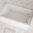 SMIN 6042 IFS AFR AcrylX(TM) Alcove Right-Hand Drain Bathtub in White