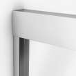 Kameleon SC 51-55 x 57 in. 6 mm Bypass Tub Door for Alcove Installation with Clear glass in Chrome