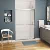 Kameleon SC 43-47 x 71 in. 8 mm Bypass Shower Door for Alcove Installation with Clear glass in Chrome