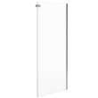 Halo Pro 60 x 32 x 78 3/4 in. 8mm Sliding Shower Door for Corner Installation with Clear glass in Chrome