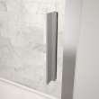 Connect 43 1/2-45 x 72 in. 6mm Sliding Shower Door for Alcove Installation with Clear glass in Chrome