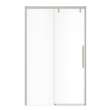 Uptown 44-47 x 76 in. 8 mm Sliding Shower Door for Alcove Installation with Clear glass in Brushed Nickel
