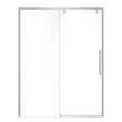 Uptown 56-59 x 76 in. 8 mm Sliding Shower Door for Alcove Installation with Clear glass in Chrome