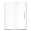Uptown 57-59 x 76 in. 8 mm Pivot Shower Door for Alcove Installation with Clear glass in Chrome