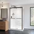 Uptown Return Panel for 36 in. Base with Clear glass in Dark Bronze