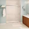 Aura 55-59 x 71 in. 6 mm Sliding Shower Door for Alcove Installation with Clear glass in Chrome