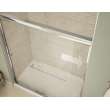 Aura SC 43-47 x 71 in. 8mm Sliding Shower Door for Alcove Installation with Clear glass in Matte Black