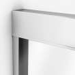 Aura SC 55-59 in. x 71 in. 8 mm Bypass Shower Door for Alcove Installation with Clear glass in Chrome