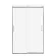 Revelation Square 44-47 x 70 1/2-73 in. 8mm Bypass Shower Door for Alcove Installation with Clear glass in Chrome