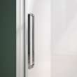 Nebula 56 1/2-58 1/2 x 78 3/4 in. 8mm Sliding Shower Door for Alcove Installation with Clear glass in Chrome
