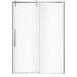 Nebula 56 1/2-58 1/2 x 78 3/4 in. 8mm Sliding Shower Door for Alcove Installation with Clear glass in Chrome