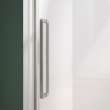 Nebula 56 1/2-58 1/2 x 78 3/4 in. 8mm Sliding Shower Door for Alcove Installation with Clear glass in Brushed Nickel